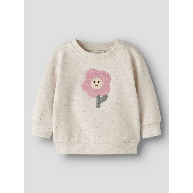 Sweat-Shirt peyote melange <span itemprop=