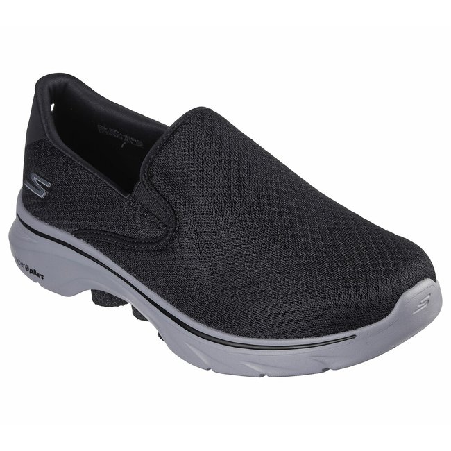 Go walk 7 orva 2 trainers black grey Skechers La Redoute
