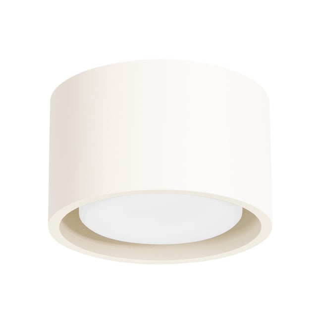 Plafonnier Aluminium Beige Gx53 1 MODO Couleur beige <span itemprop=