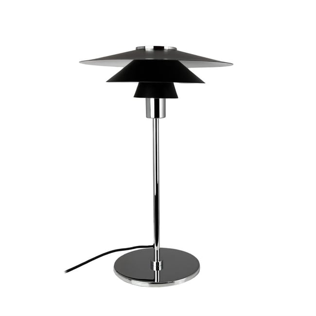 KAY Lampe à poser noire au design inspiré du Japon, E14 Couleur noir <span itemprop=