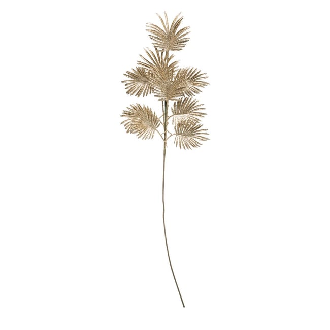 Branche palmier PARIS Couleur doré <span itemprop=