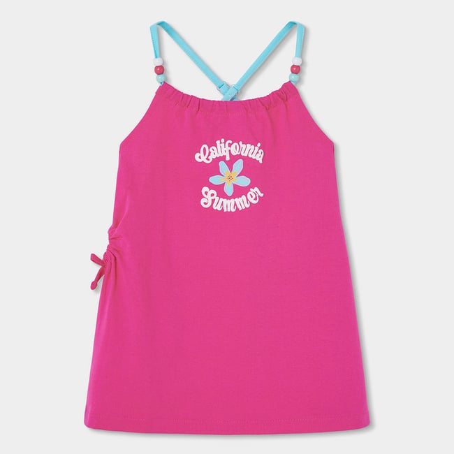 Robe imprimé rose <span itemprop=
