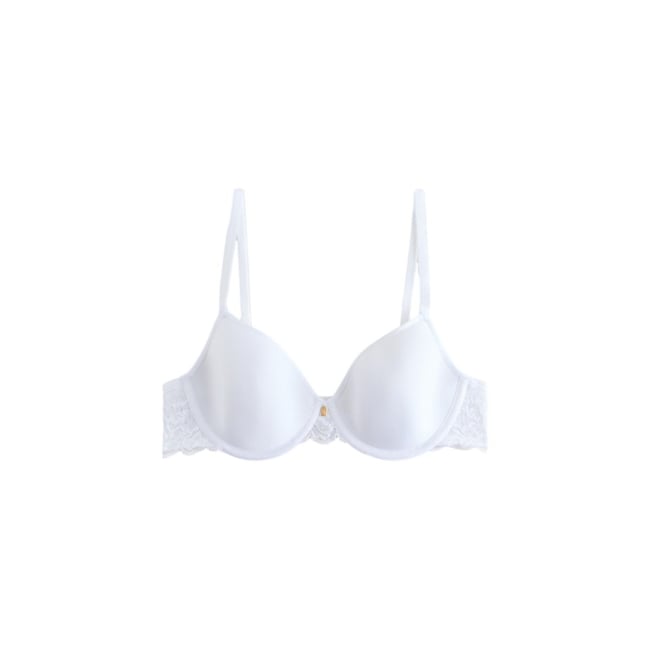 Brassière confort ultime léger et respirant blanc <span itemprop=