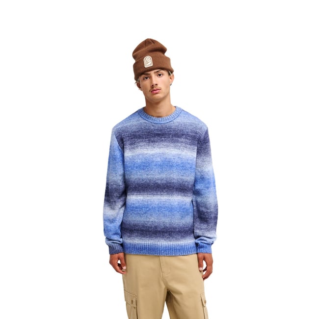 Pull LIMA HAIRY bleu dark denim gradient <span itemprop=