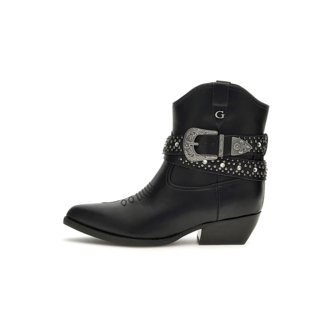 Bottines Lansly Application De Clous noir <span itemprop=