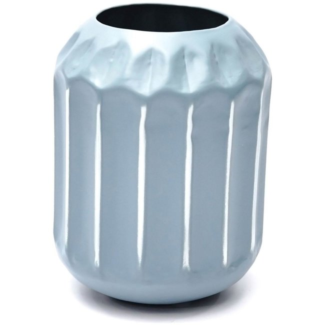Vase en résine rond, Bateaux Wanda Couleur gris <span itemprop=