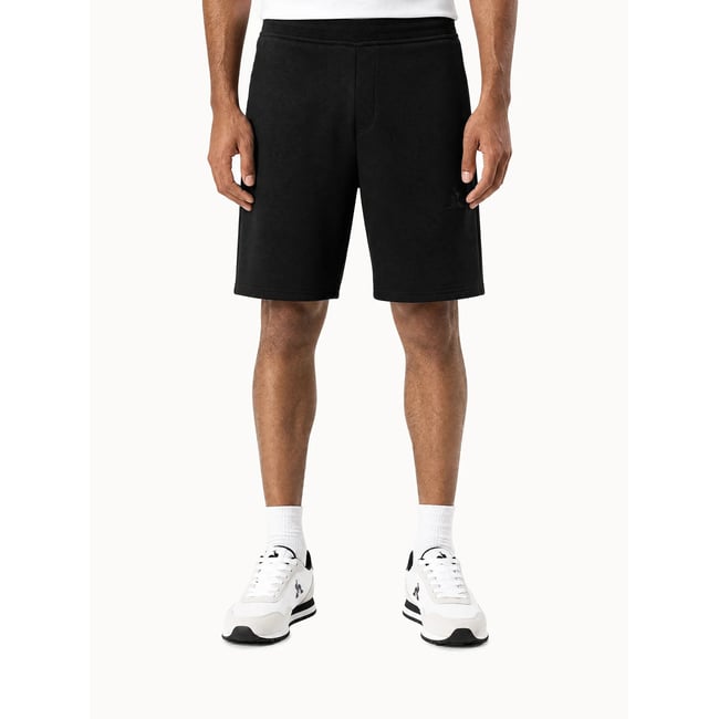 Short Essentiel en molleton Essentiels ton/ton black <span itemprop=