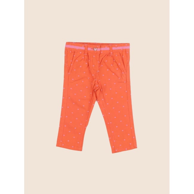 Pantalon - Très bon état orange, rose <span itemprop=