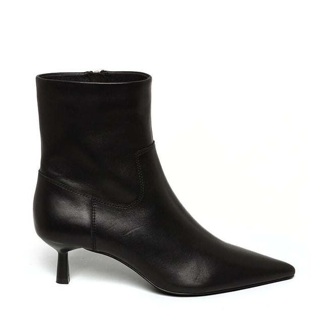 Botins pontiagudos, em pele REBELLA-S preto  <span itemprop=