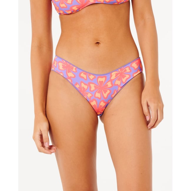 Bas de Bikini NEON ISLES CHEEKY HIPSTER violet <span itemprop=