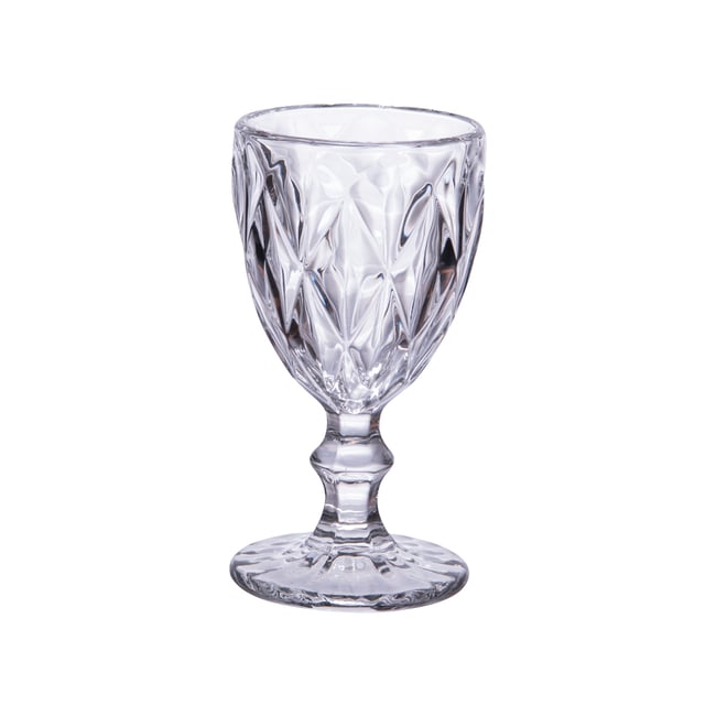 Boite de 6 verres à pied Diamond 25 cl - TREND'UP
