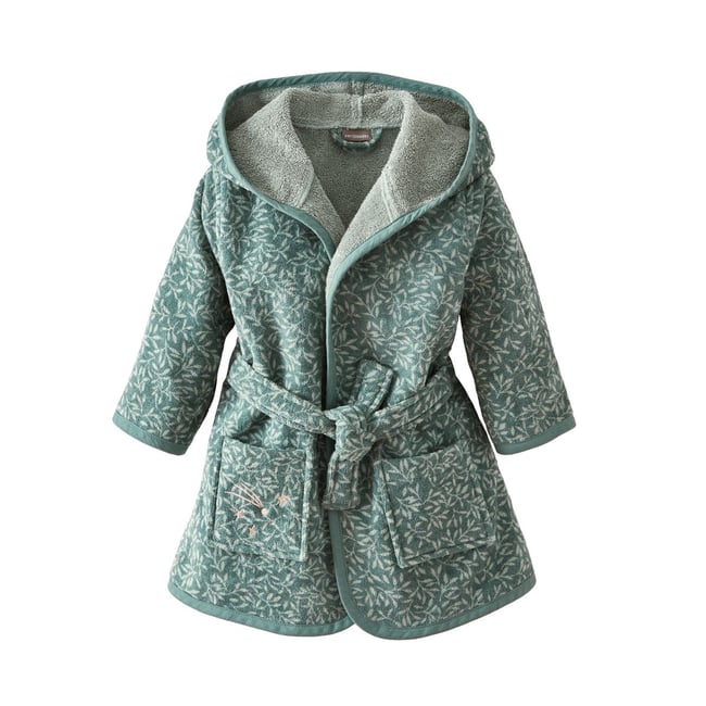 Peignoir éponge Enfant à Capuche - Coton Doux - Imprimé Fun - Pour La Maison, Spa, Piscine - Tailles 2 à 9 Ans