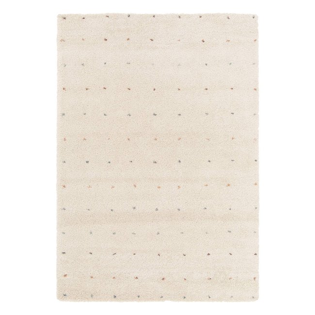 Tapis intérieur enfant crème et multicolore à petits pois HAZEL - SWEEEK