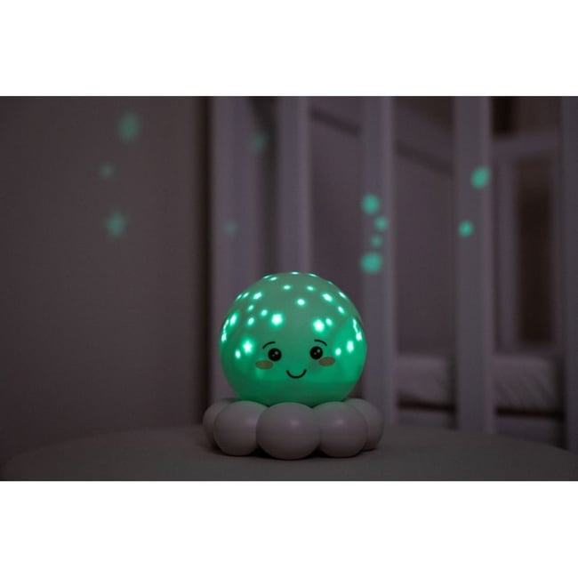 Veilleuse bébé projection plafond Pieuvre Twinkles To Go Gris - CLOUD B
