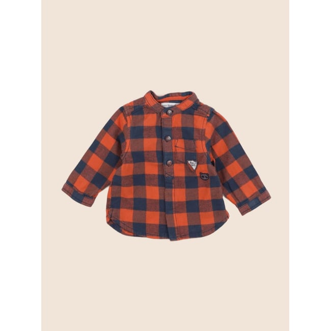 Chemise - Très bon état orange <span itemprop=