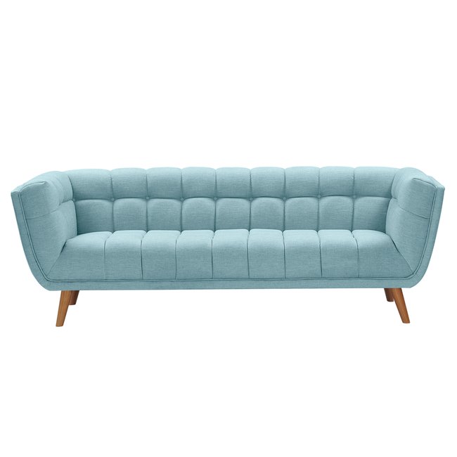 Canapé capitonné en tissu - CARMEN - RENDEZ-VOUS DÉCO