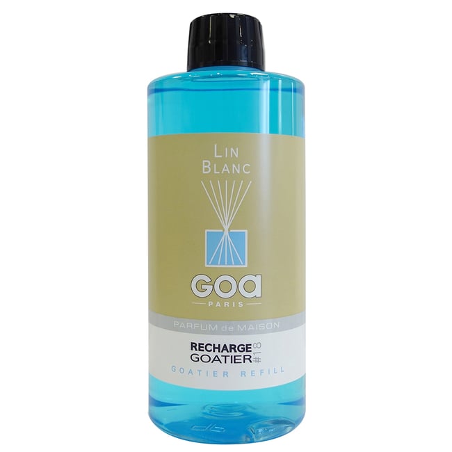 Parfum d'intérieur - Recharge lin blanc 500 ml Couleur v019845 <span itemprop=