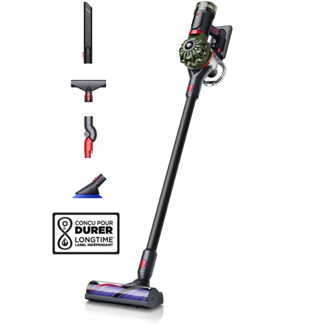 Aspirateur balai V8 Cyclone + kit de nettoyage pour meubl - DYSON