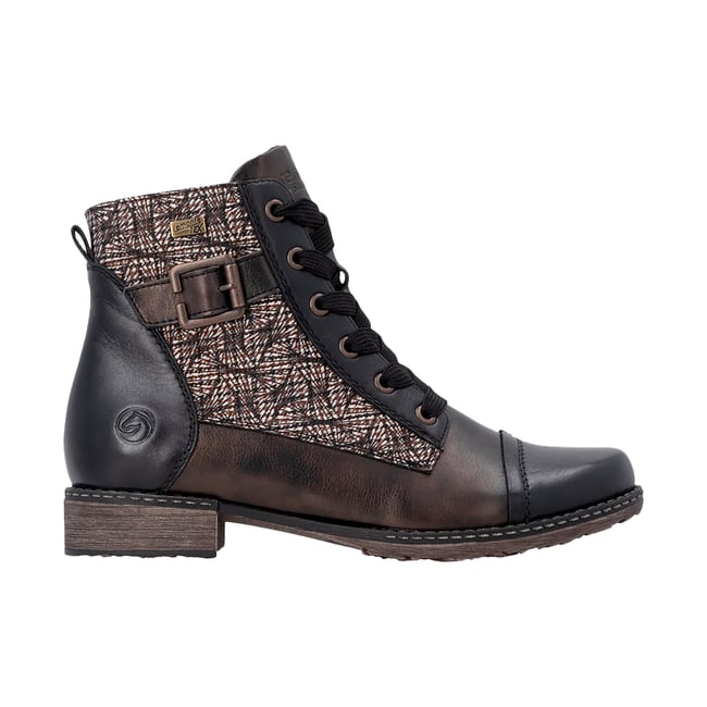 Bottines à Lacets Et Zip Odeon metalic <span itemprop=