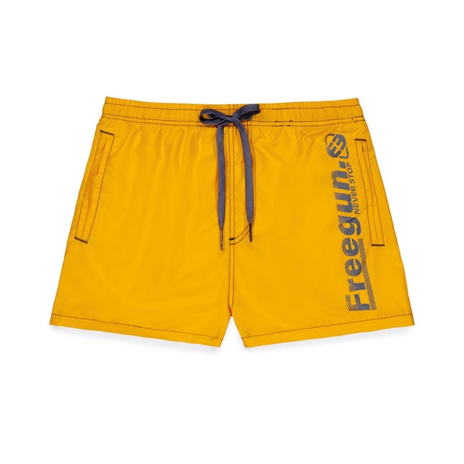 Maillot de Bain Short Microfibre orange <span itemprop=