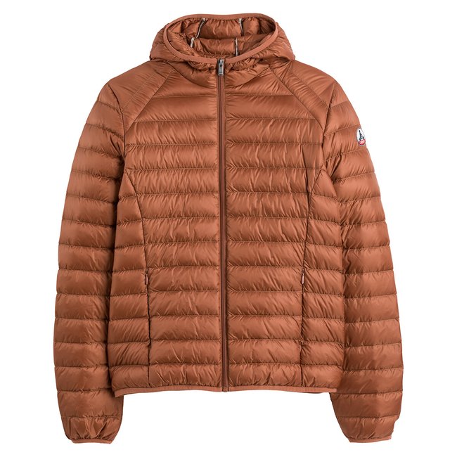 Light-Steppjacke Nico, Kapuze karamell <span itemprop=