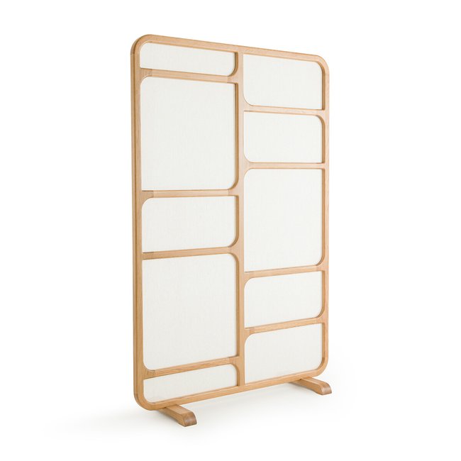 Cahya Solid Oak and Canvas Screen oak AM.PM