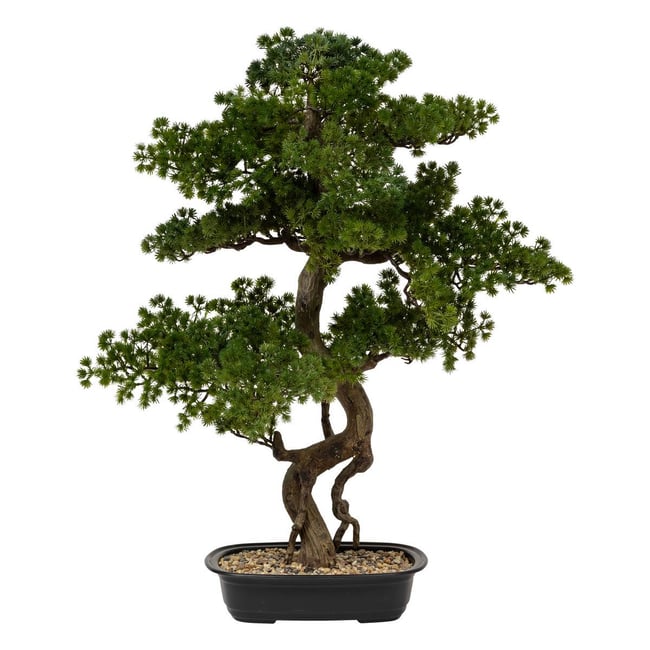 Bonsaï artificiel POLIN Couleur vert <span itemprop=