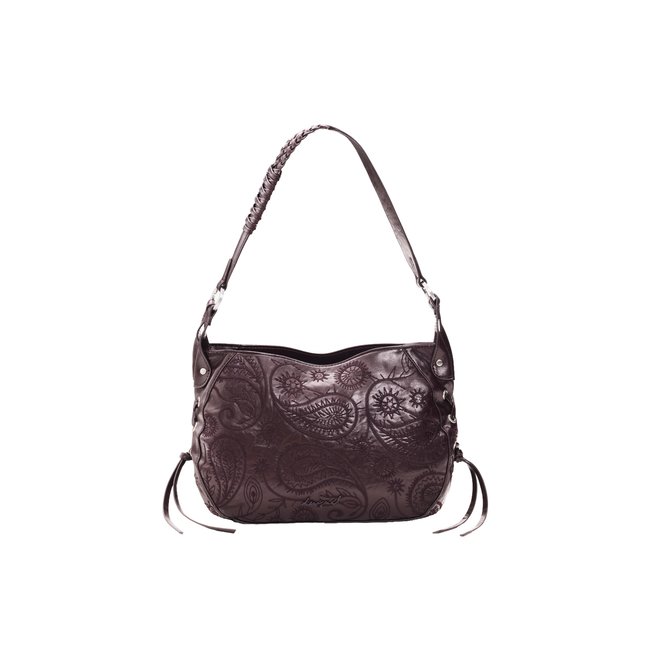 Sac épaule moyen rouge <span itemprop=
