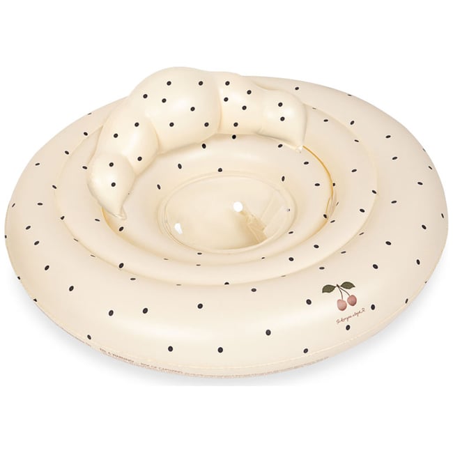 Bouée bébé ecru, bleu, rouge <span itemprop=