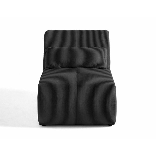 Fauteuil en Velours côtelé - ONYX - LISA DESIGN