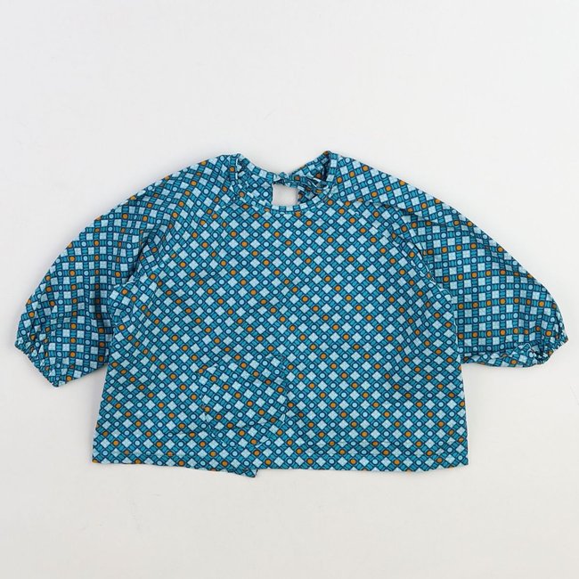 Blouse - Très bon état bleu <span itemprop=