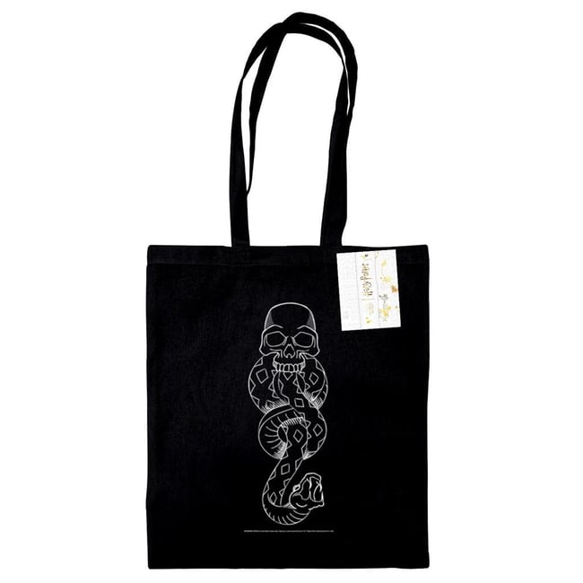 Tote bag motif/style Marque des Ténèbres noir <span itemprop=