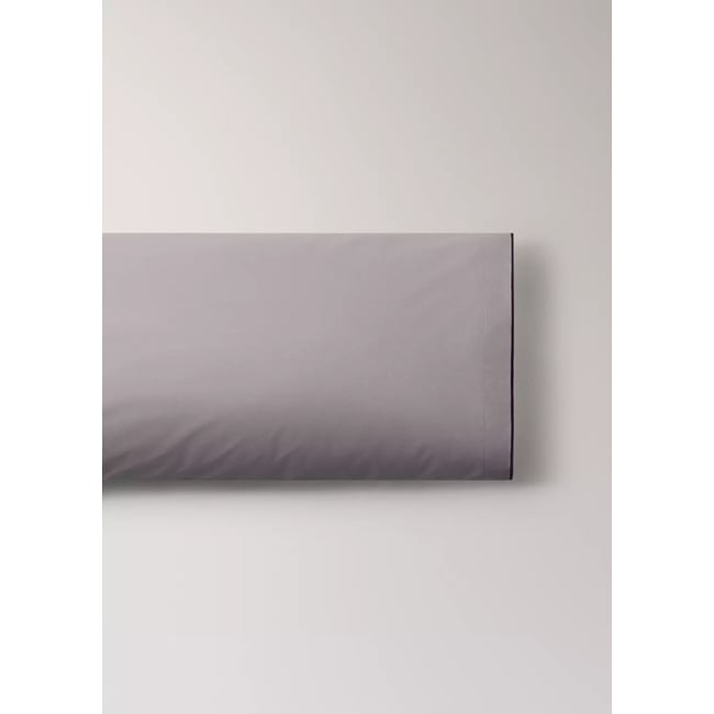 Taie d’oreiller 45x110 cm marron <span itemprop=
