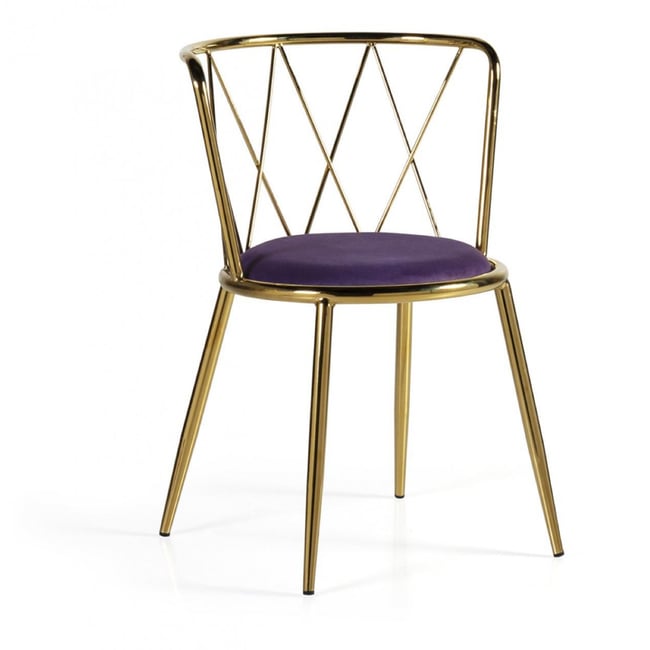 Chaise Couleur violet <span itemprop=