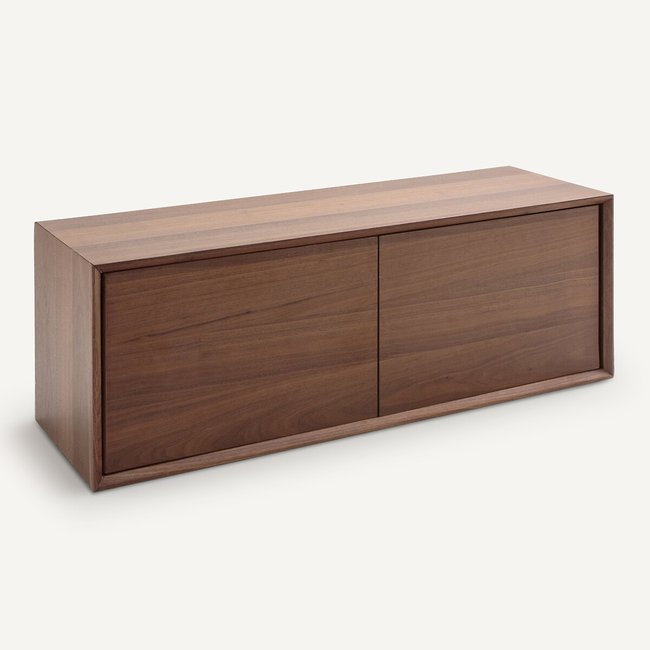 Opbergkast L110 x D35 cm in walnoot, Archivita <span itemprop=