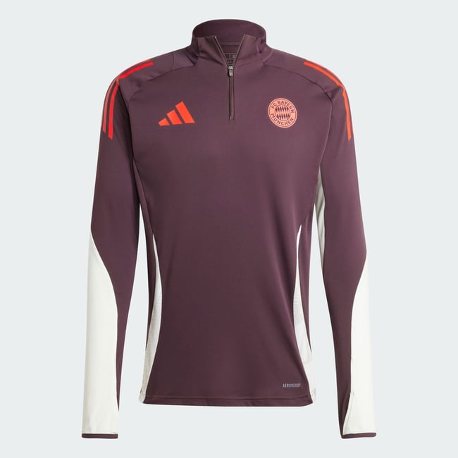 Haut d'entraînement FC Bayern Tiro 24 shadow maroon / red <span itemprop=