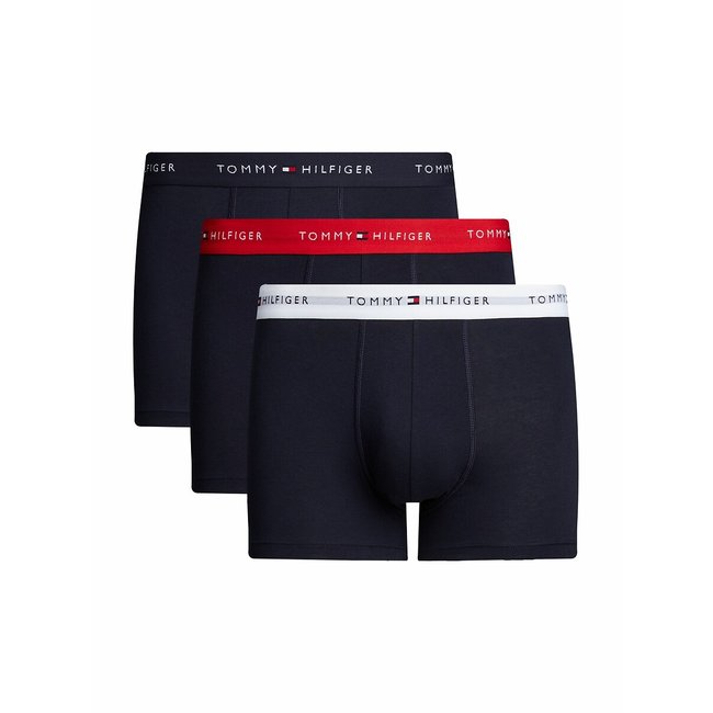 Set van 3 effen boxershorts - TOMMY HILFIGER