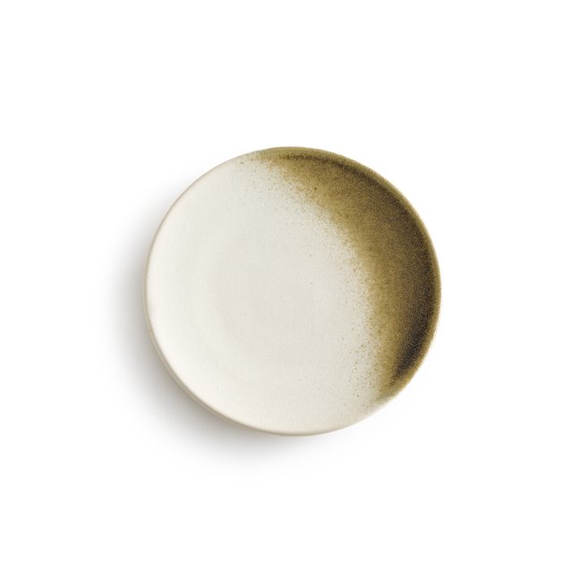 Set of 4 Macchiato Stoneware Plates, beige brown, AM.PM