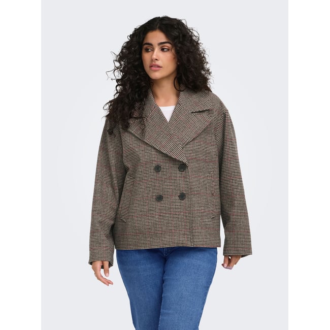 Veste marron - tannin <span itemprop=