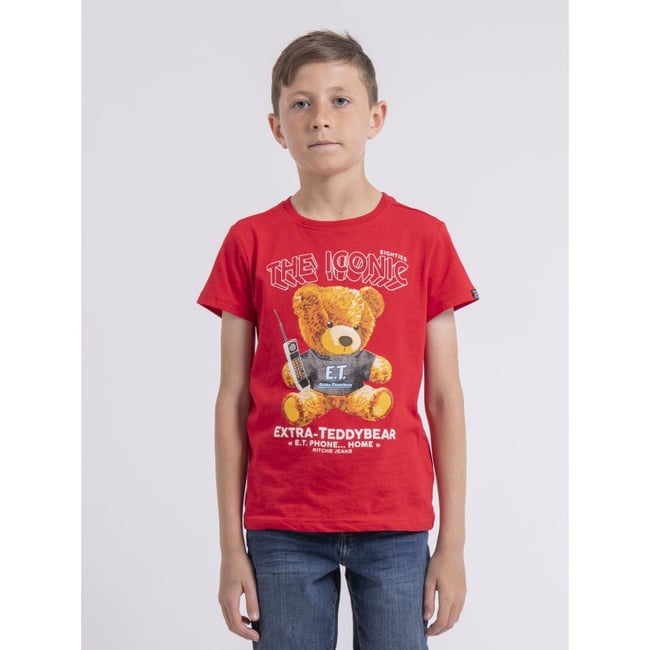 T-shirt Col Rond Pur Coton Neverso-j - RITCHIE