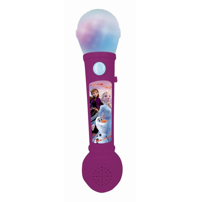 Microphone Lumineux Frozen violet <span itemprop=