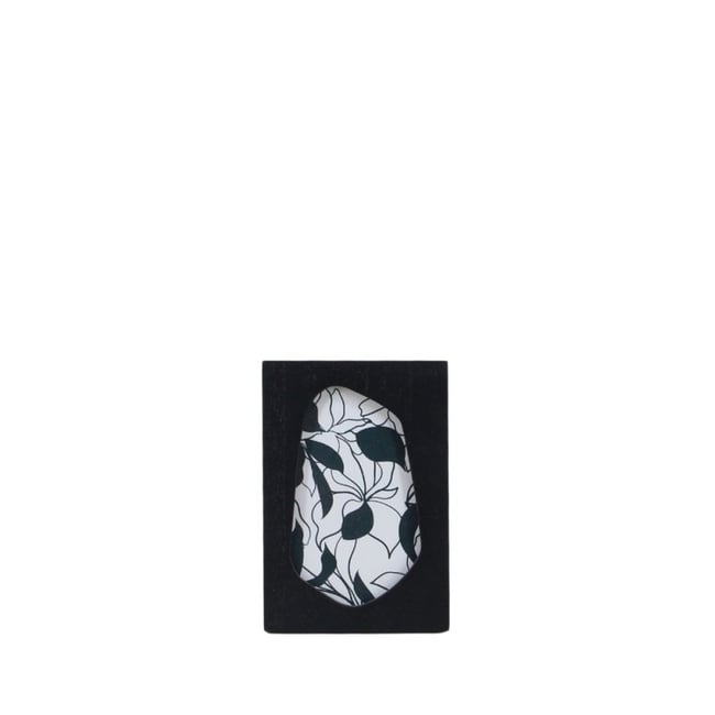 Cadre photo organique 11x16cm Couleur noir <span itemprop=