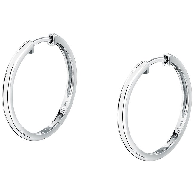 Boucles d'oreille TESORI argent <span itemprop=