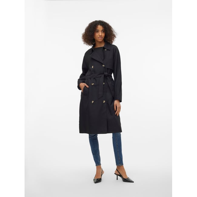 Trench Coat noire - black <span itemprop=