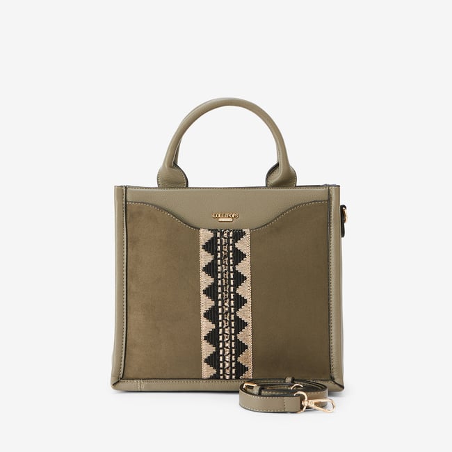 Sac shopper  River doré,kaki <span itemprop=