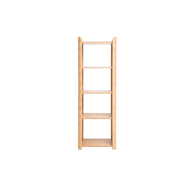 Étagère en bois clair frêne L46 cm NAHIA - MILIBOO