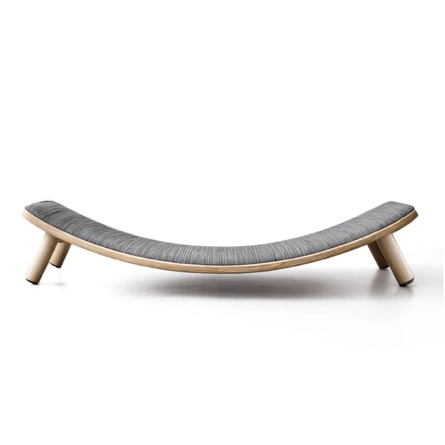 Lit en bois pour chat Loya Large beige <span itemprop=