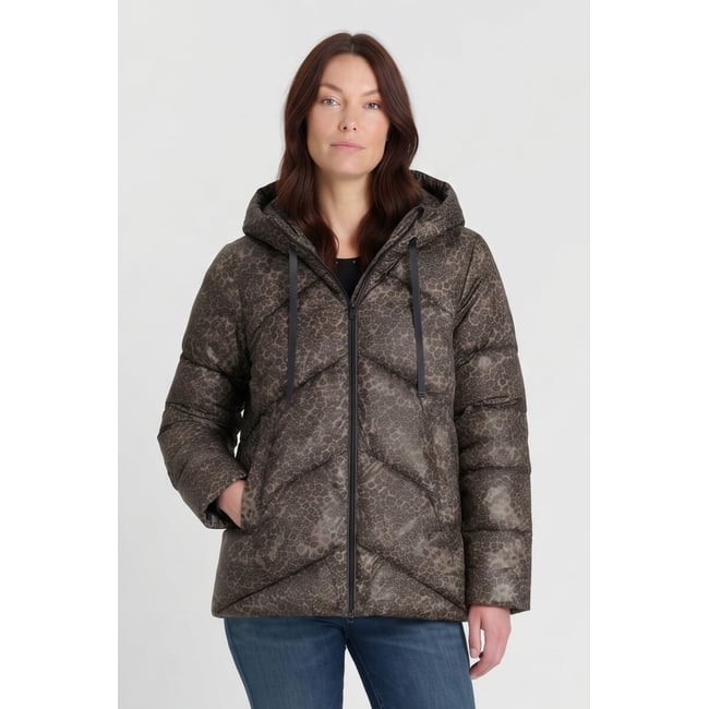 Doudoune à capuche ANGY leo <span itemprop=