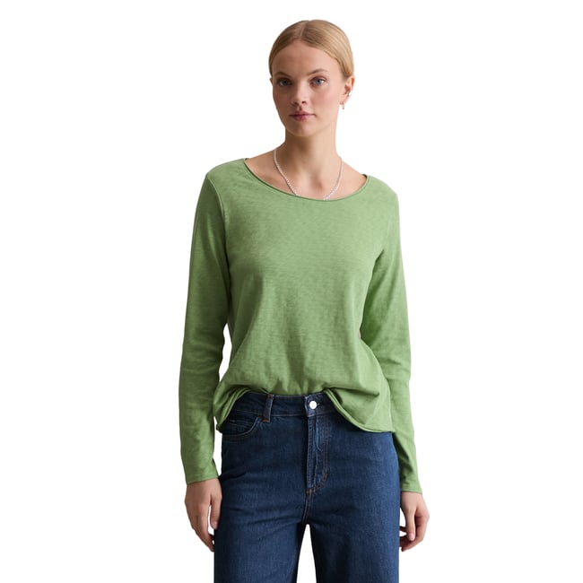 T-shirt long régulier en coton organique - MARC O’POLO DENIM