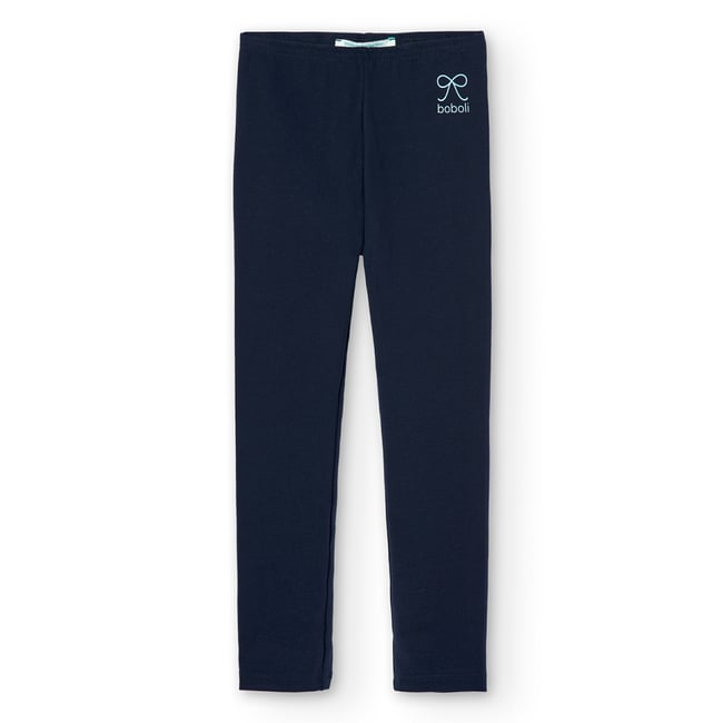 Leggings stretch bleu <span itemprop=